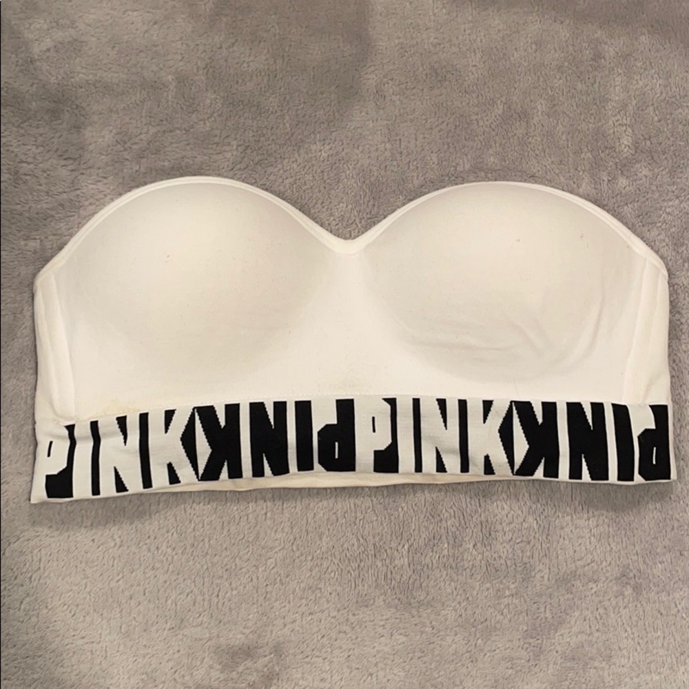 PINK VS Push-up Bandeau bra